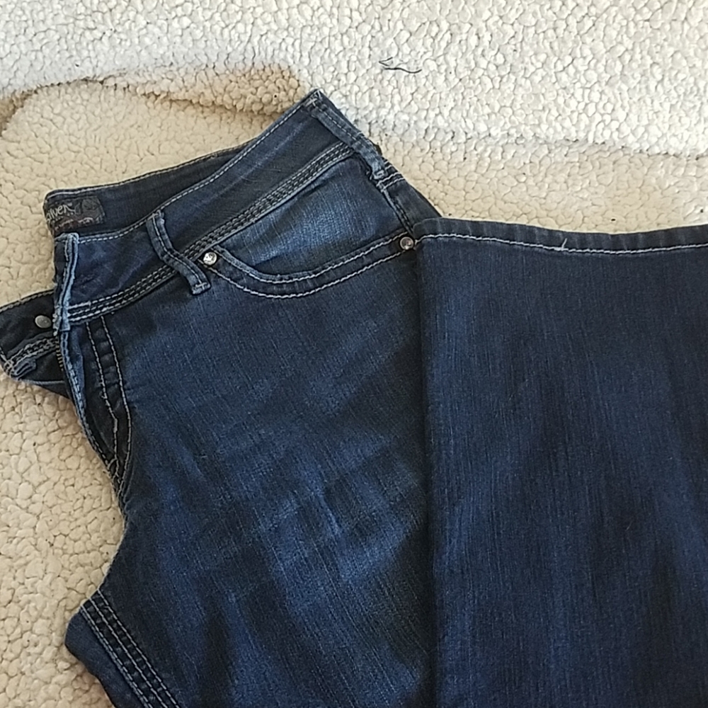 Silver jeans